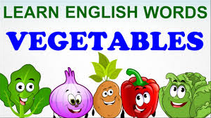 آموزش سبزیجات به زبان انگلیسی