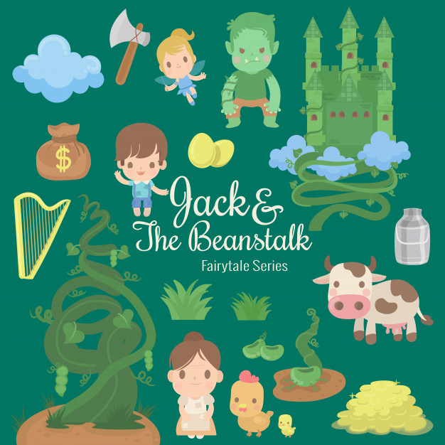 داستان انگلیسی جک و لوبیای سحرآمیز برای کودکان + ترجمه 