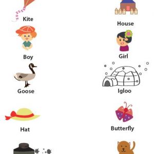 آموزش لغات انگلیسی با تصویر برای کودکان